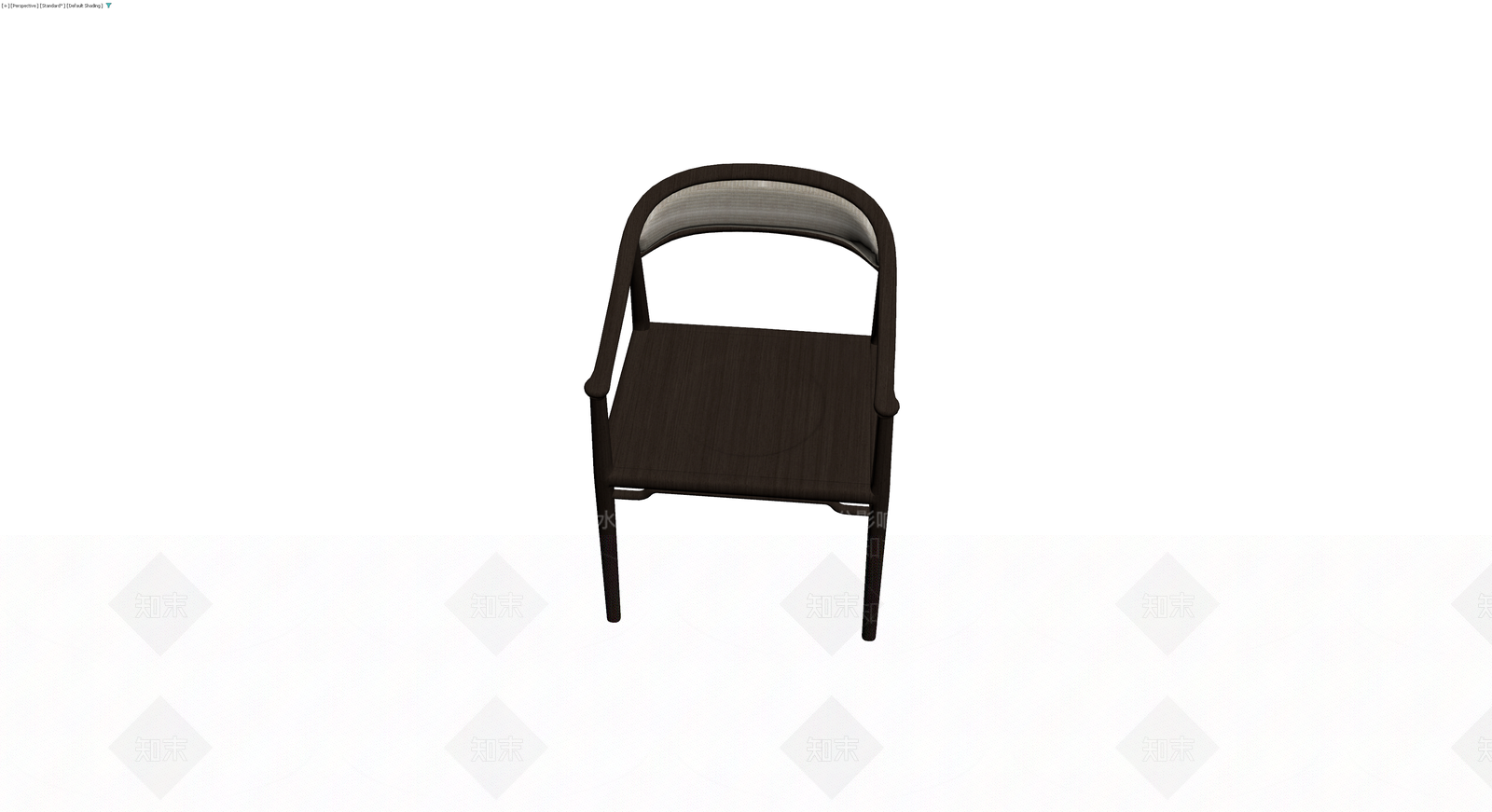 深色编织扶手椅3D模型下载【ID:1229874098】