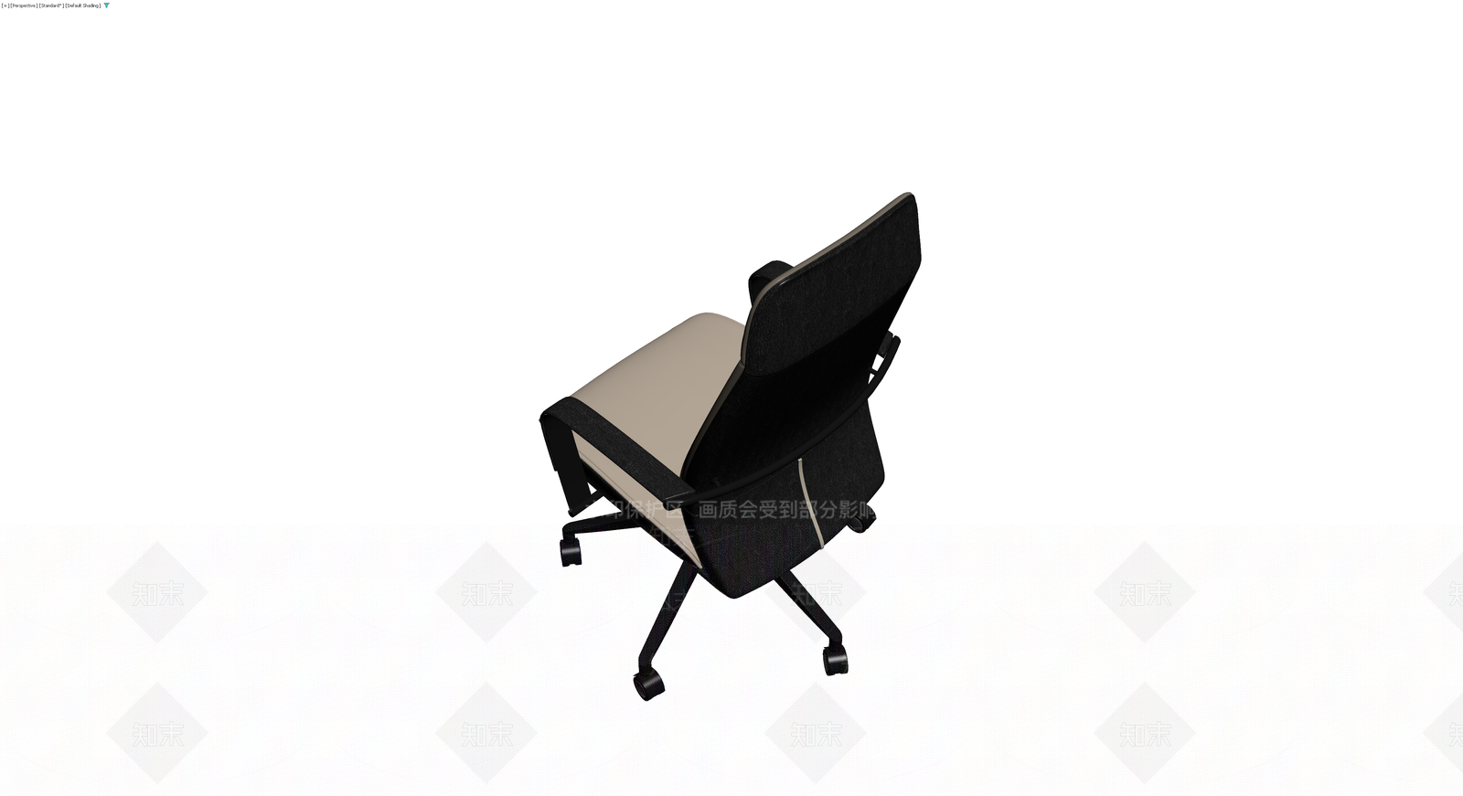 现代办公转椅3D模型下载【ID:1230787211】