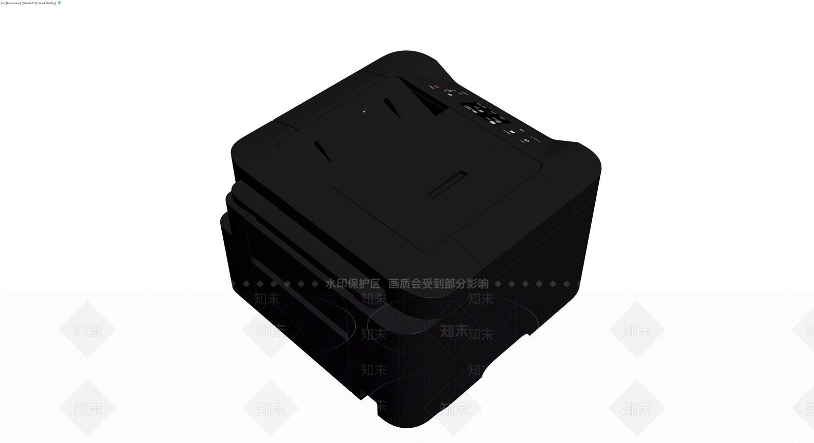 佳能MAXIFY彩色多功能打印机3D模型下载【ID:1230638751】