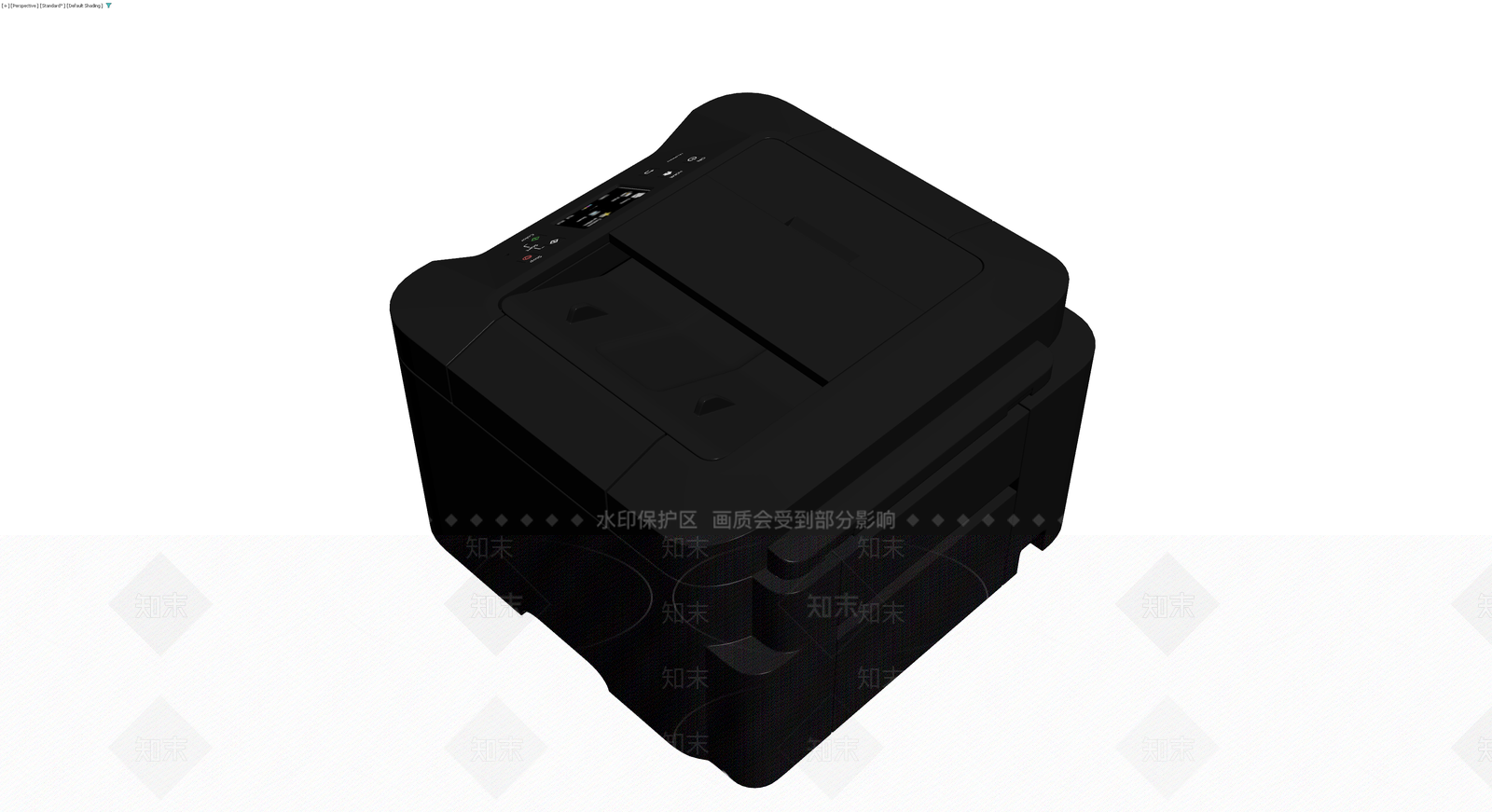 佳能MAXIFY彩色多功能打印机3D模型下载【ID:1230638751】