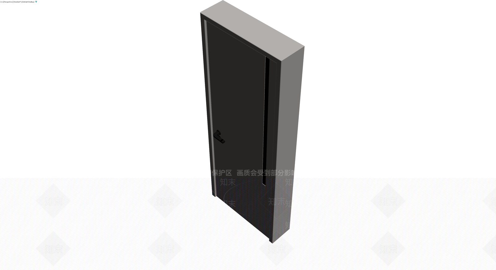 现代风格带观察窗门3D模型下载【ID:1229622262】