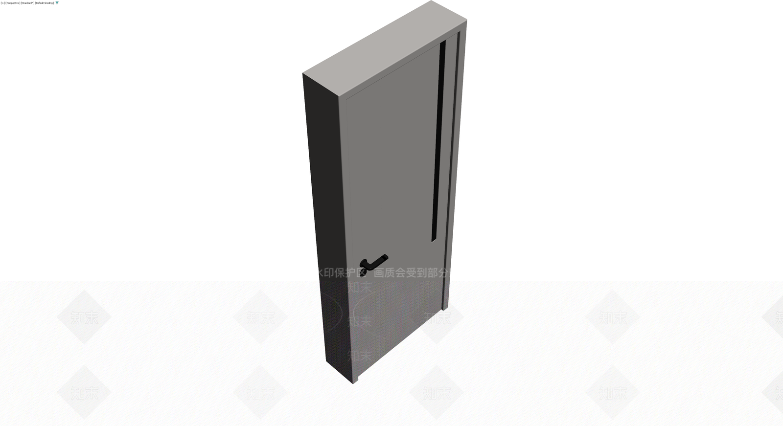 现代风格带观察窗门3D模型下载【ID:1229622262】