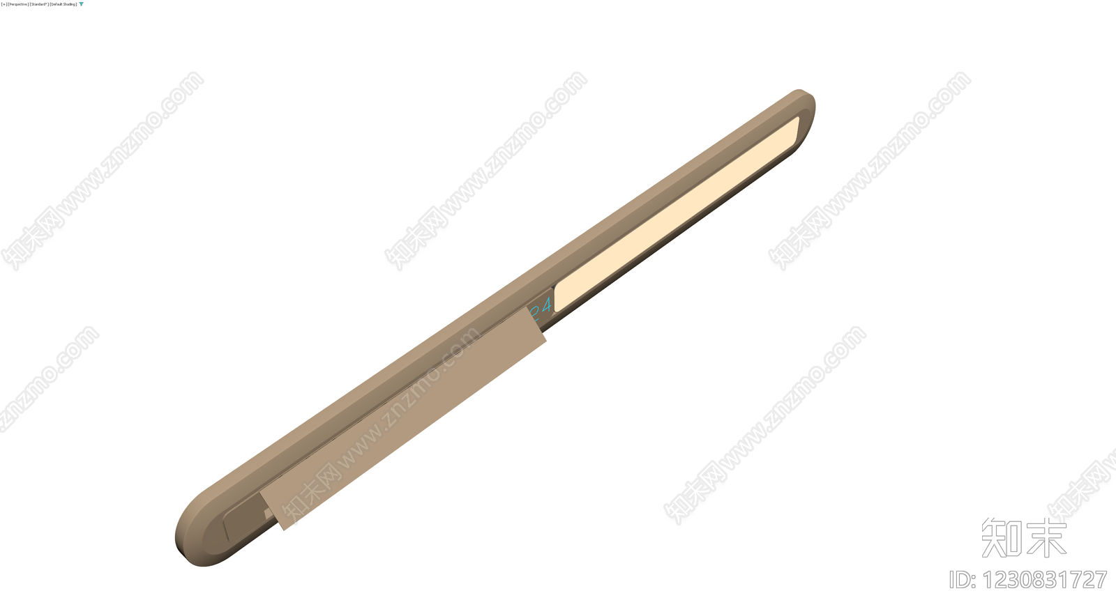 数字显示可调光台灯3D模型下载【ID:1230831727】