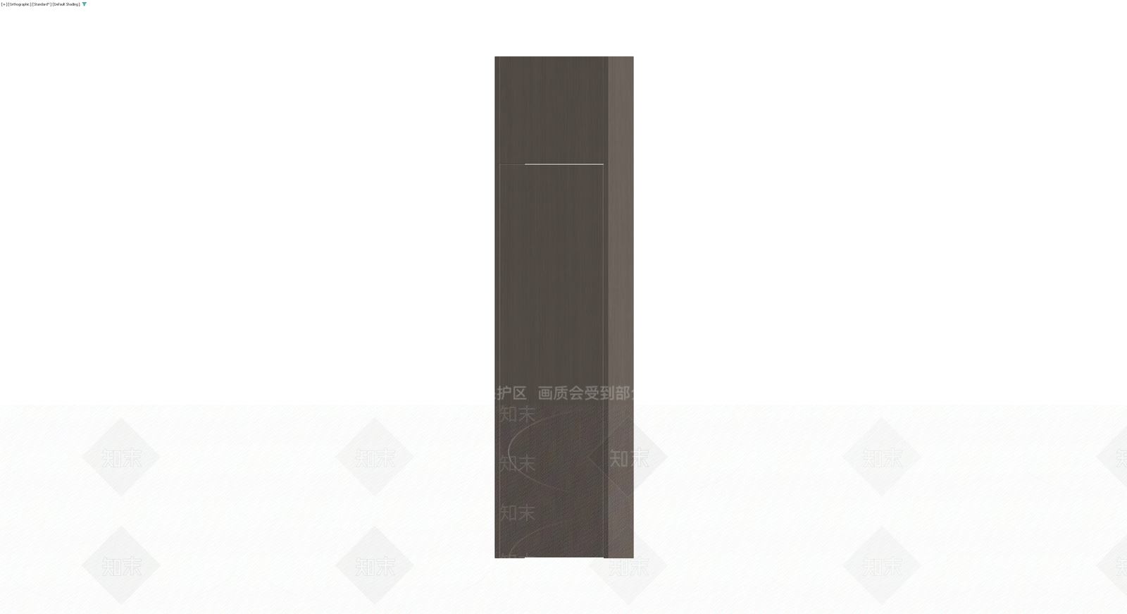 深色木纹柜体3D模型下载【ID:1229959388】
