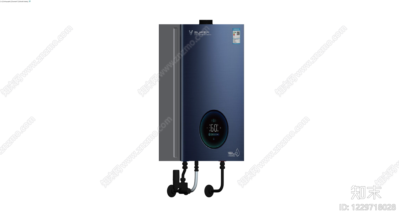 燃气热水器模型3D模型下载【ID:1229718028】