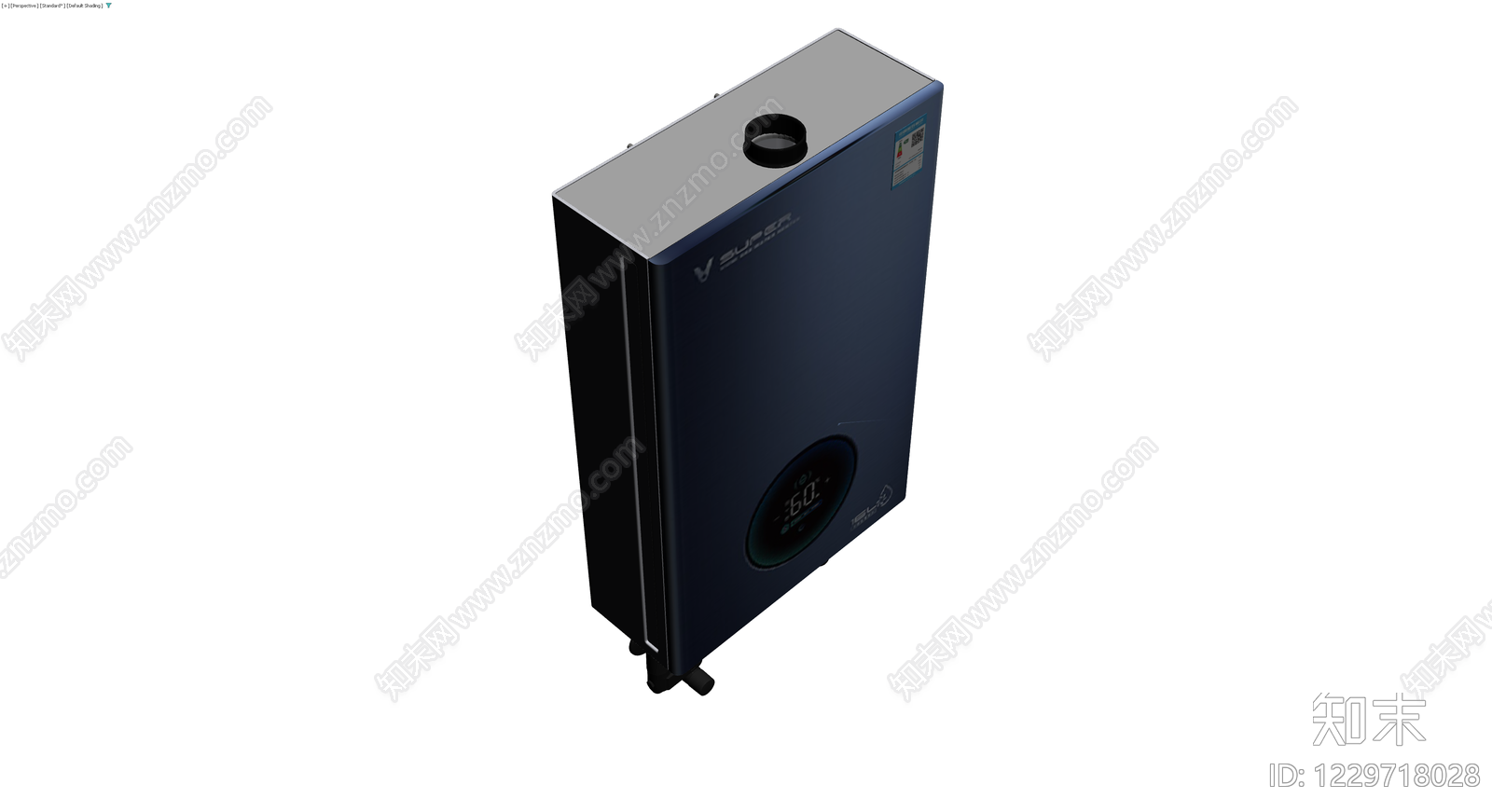 燃气热水器模型3D模型下载【ID:1229718028】