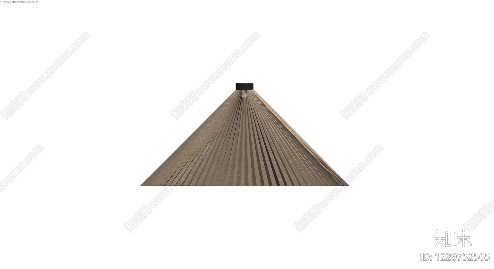 锥形编织纹理灯具3D模型下载【ID:1229752565】