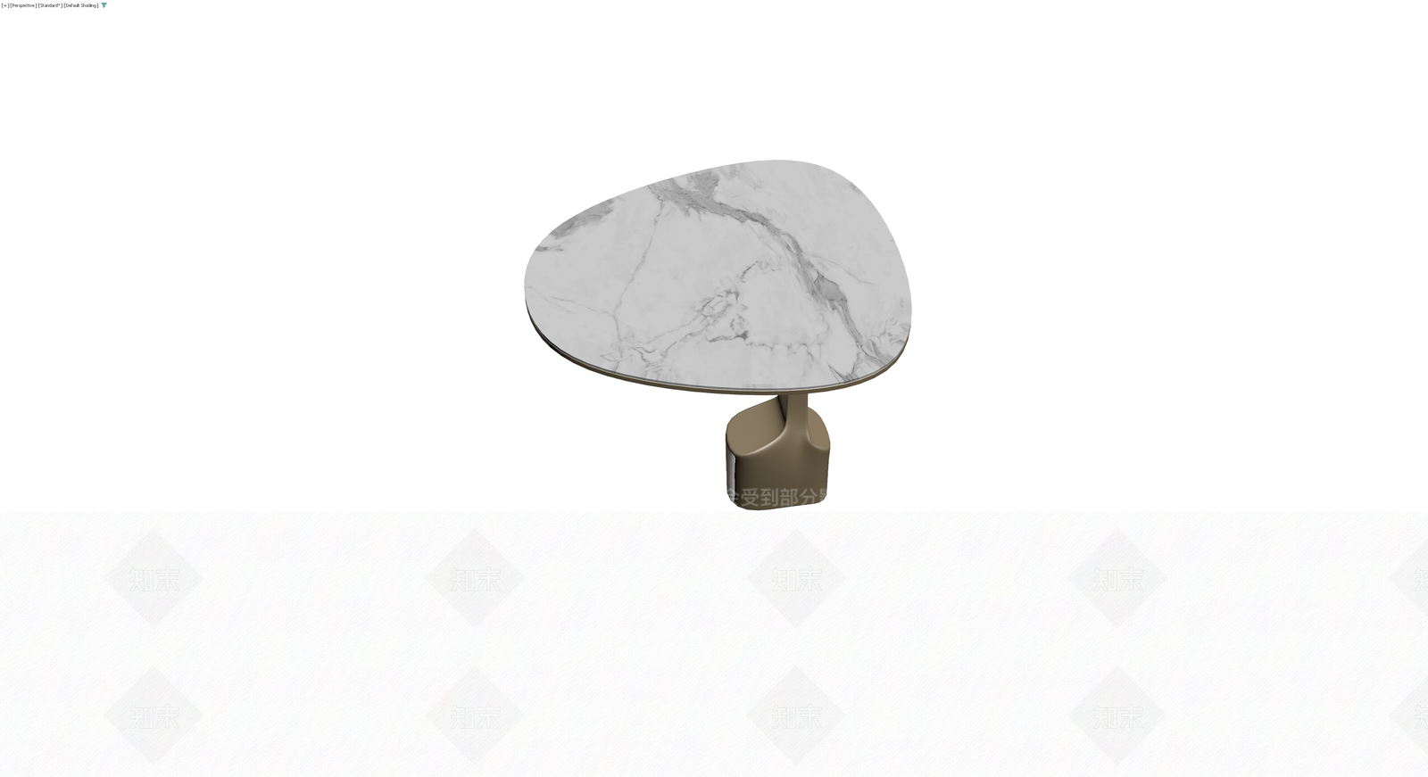 大理石纹理异形茶几3D模型下载【ID:1230743459】