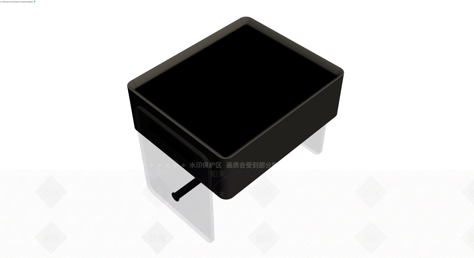 现代简约风格床头柜3D模型下载【ID:1229905181】