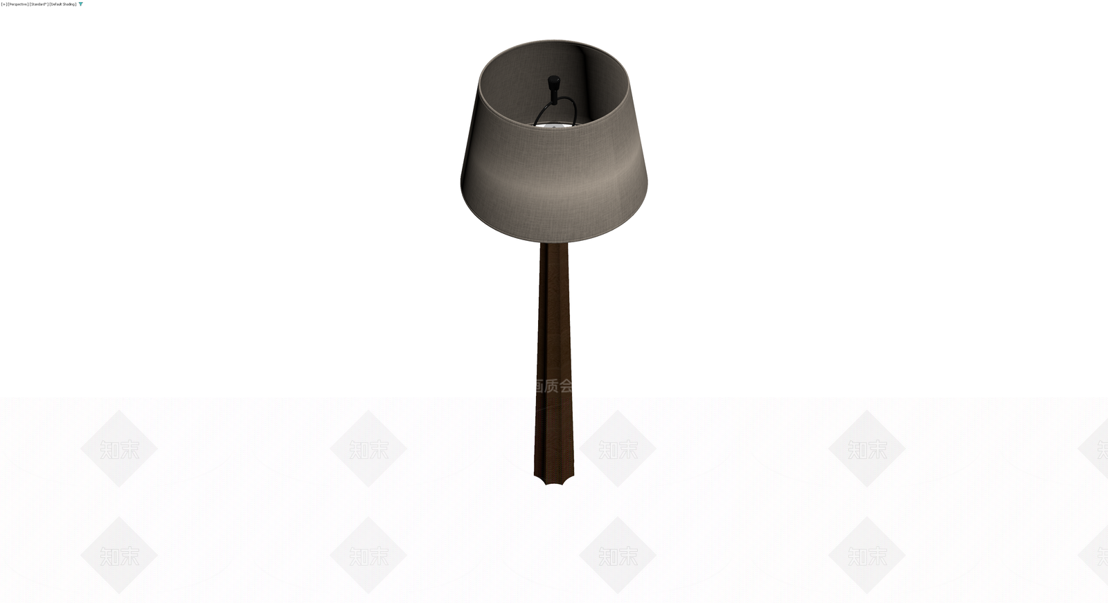木质落地灯3D模型下载【ID:1230757099】