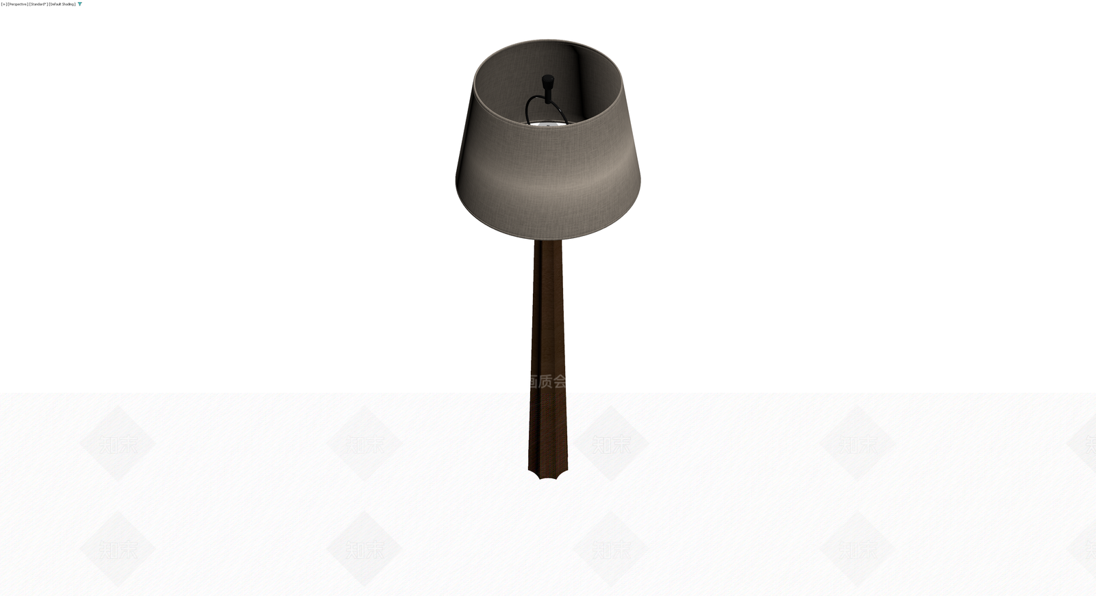 木质落地灯3D模型下载【ID:1230757099】