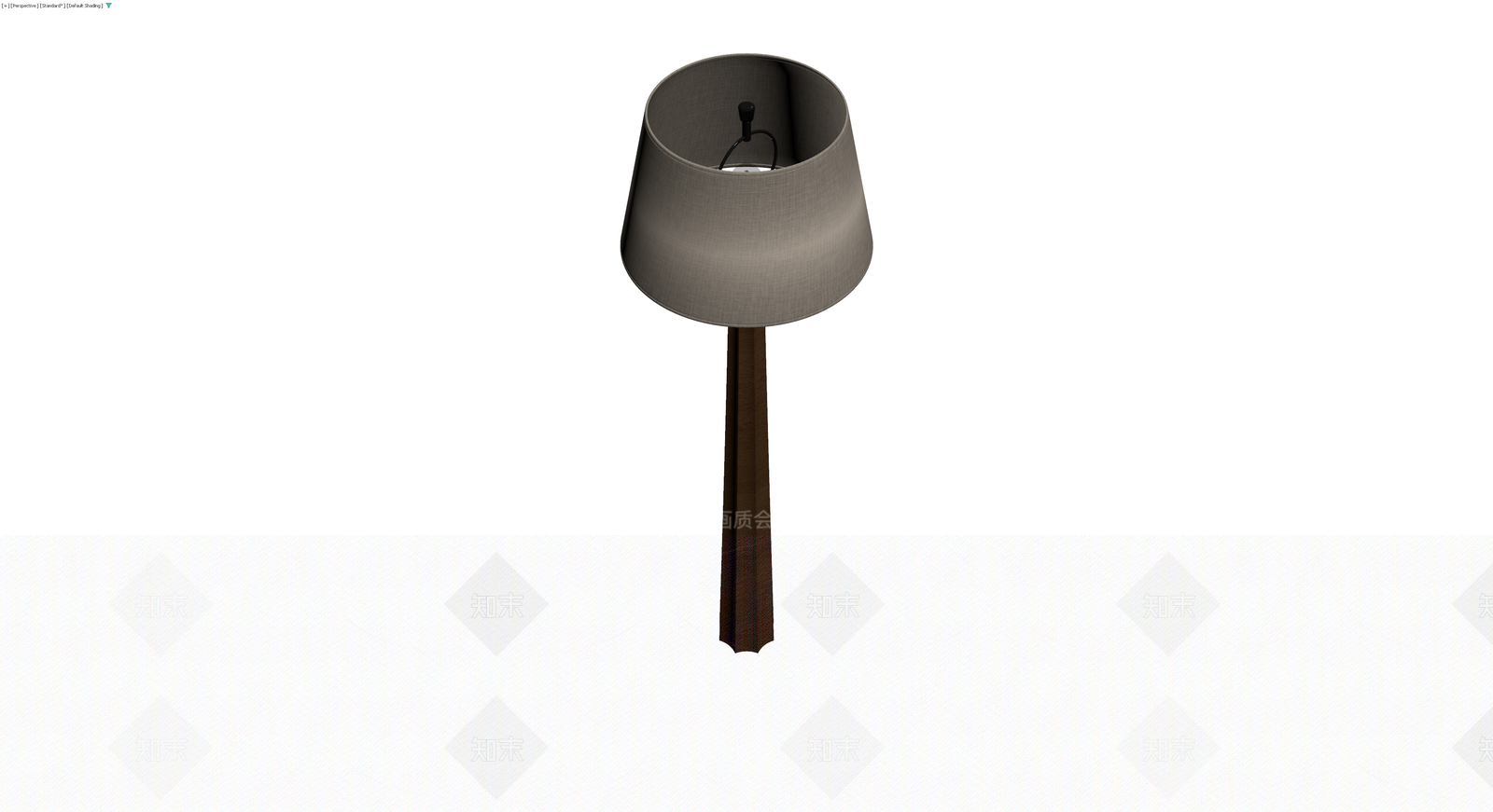 木质落地灯3D模型下载【ID:1230757099】