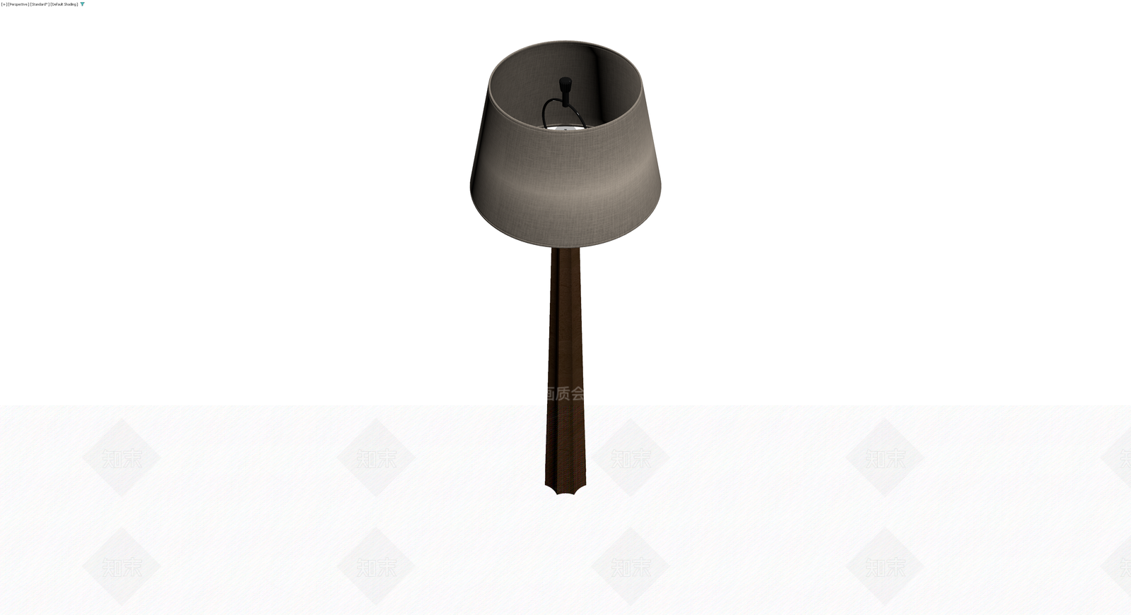 木质落地灯3D模型下载【ID:1230757099】