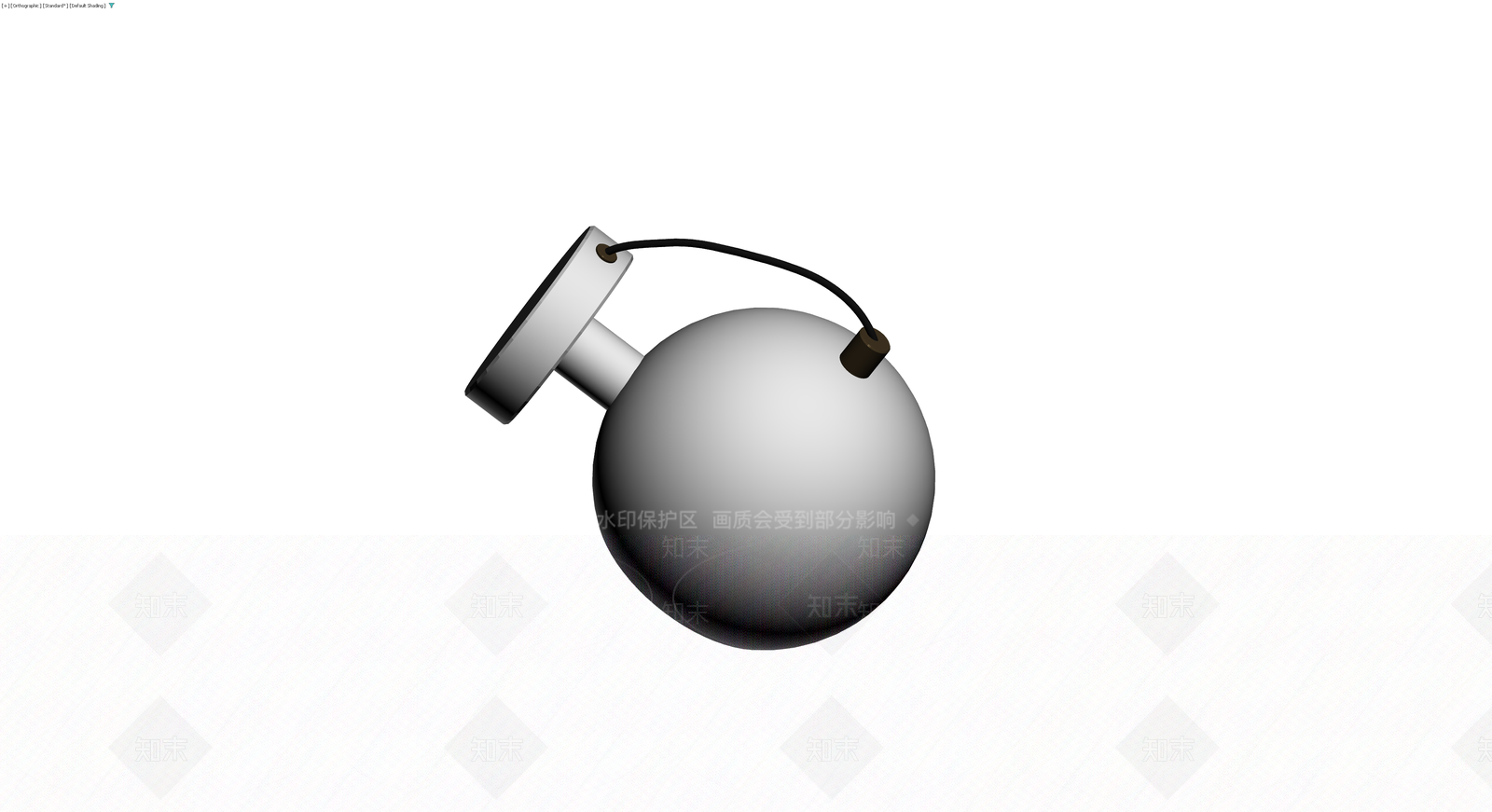 球形炸弹模型3D模型下载【ID:1229867488】