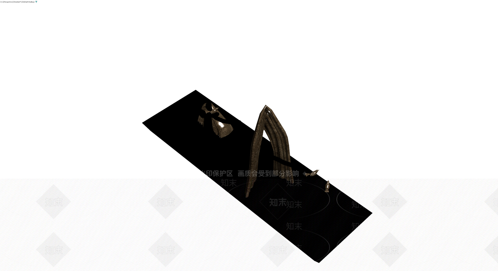 景观雕塑小品组合3D模型下载【ID:1230622819】