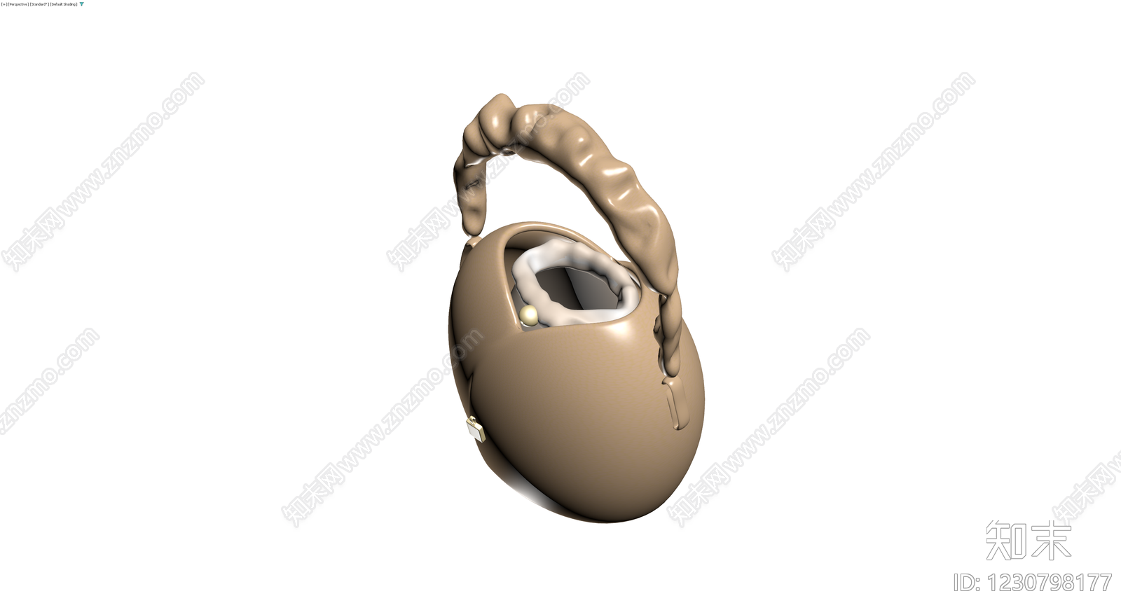 米色编织手提包3D模型下载【ID:1230798177】