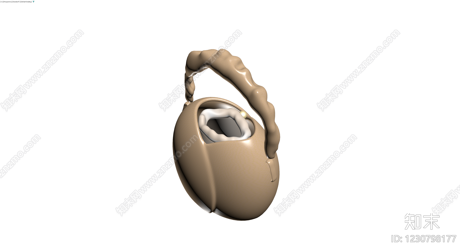 米色编织手提包3D模型下载【ID:1230798177】
