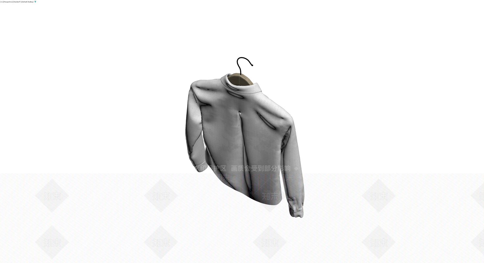白衬衫衣架组合3D模型下载【ID:1229870198】