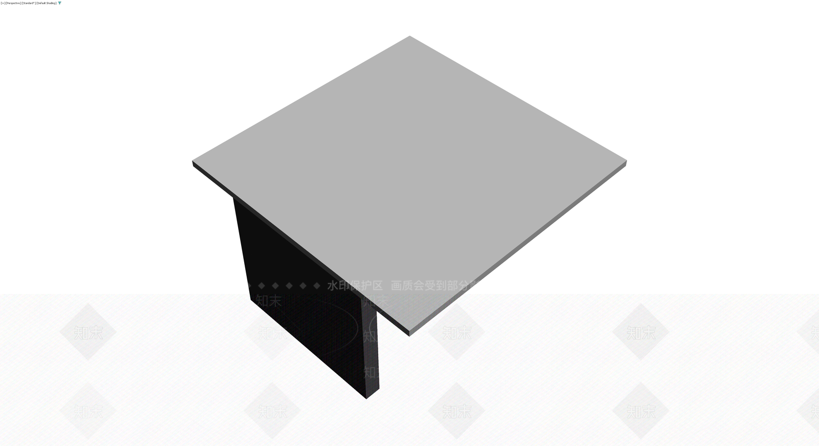 现代风格方形茶几3D模型下载【ID:1230581788】