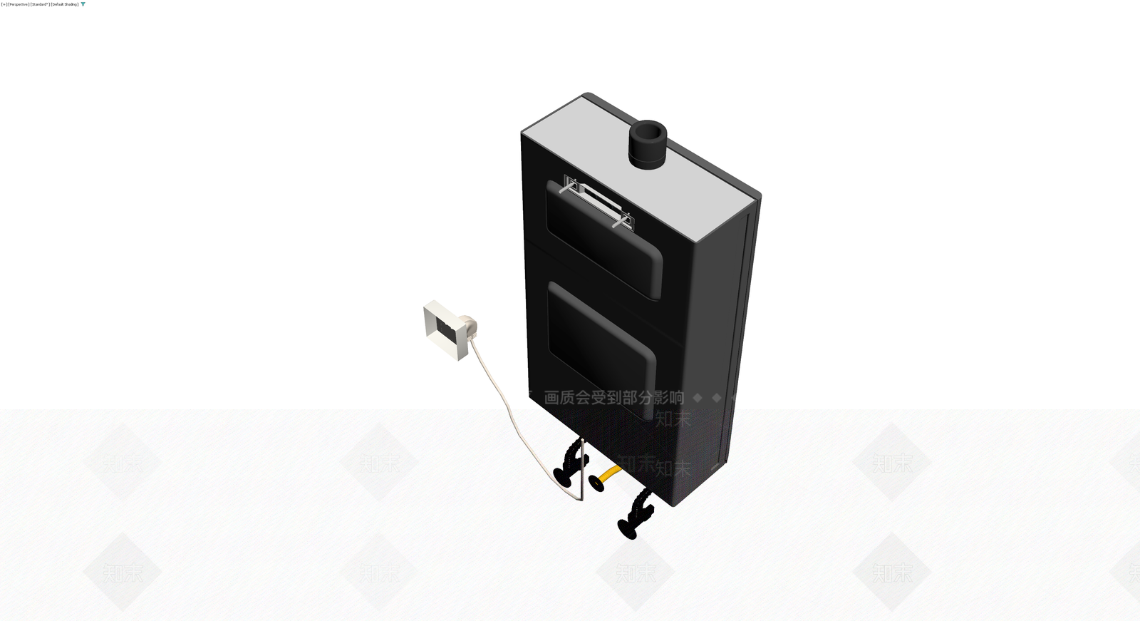 燃气热水器模型3D模型下载【ID:1230385485】