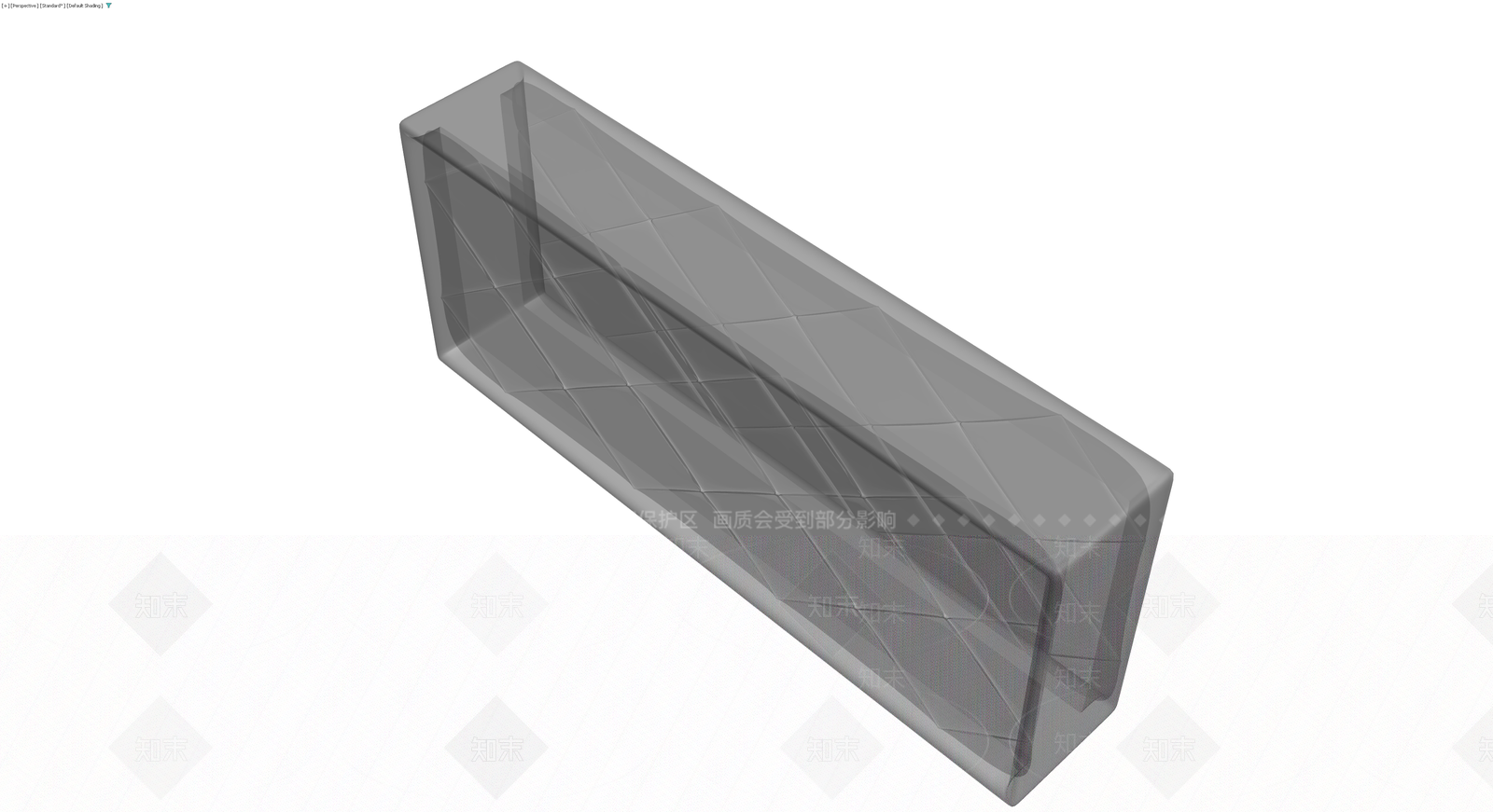 灰色软包床头板3D模型下载【ID:1230117579】