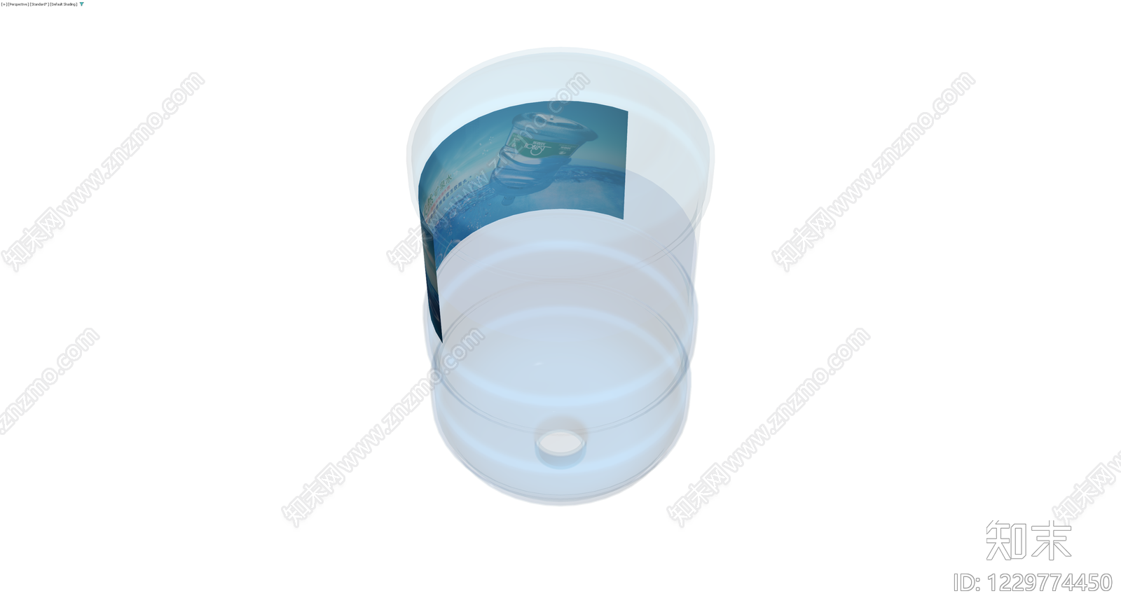 桶装水饮用水模型3D模型下载【ID:1229774450】