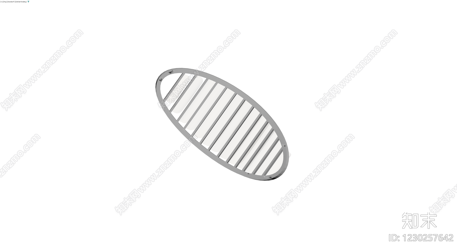 灰模风格化吊灯3D模型下载【ID:1230257642】