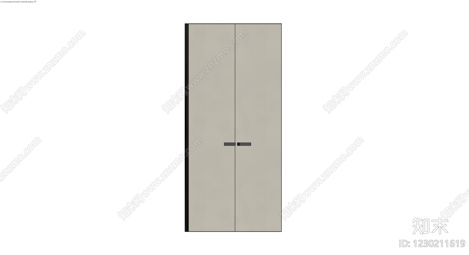 双开门体模型3D模型下载【ID:1230211619】