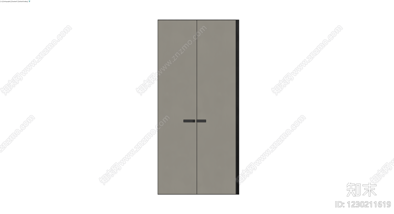 双开门体模型3D模型下载【ID:1230211619】