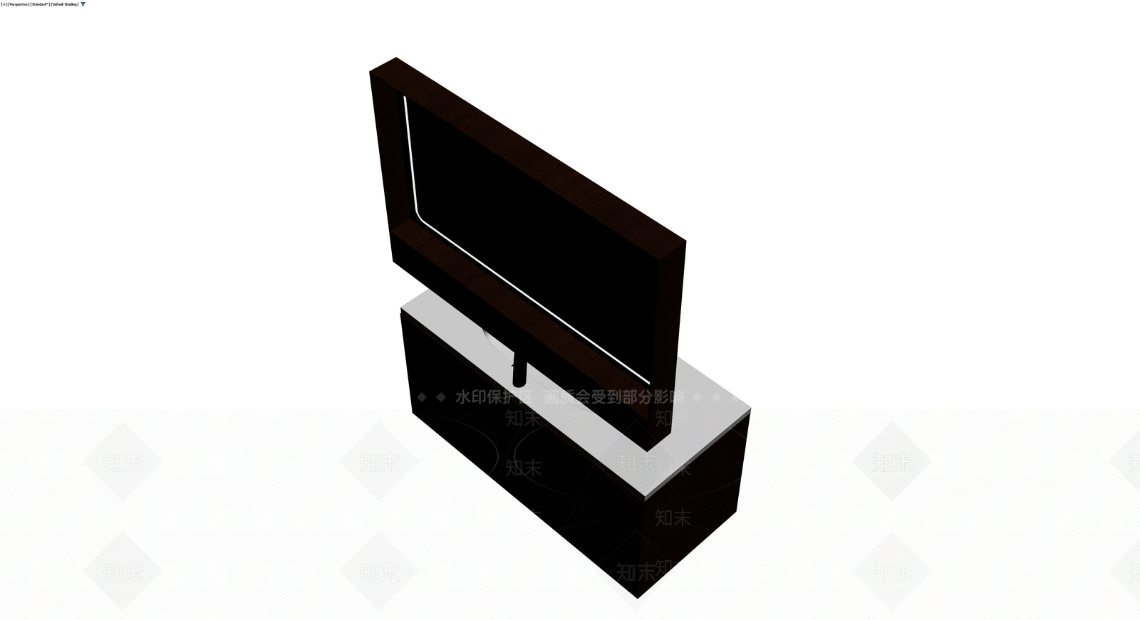 现代浴室柜洗手台组合3D模型下载【ID:1230417924】