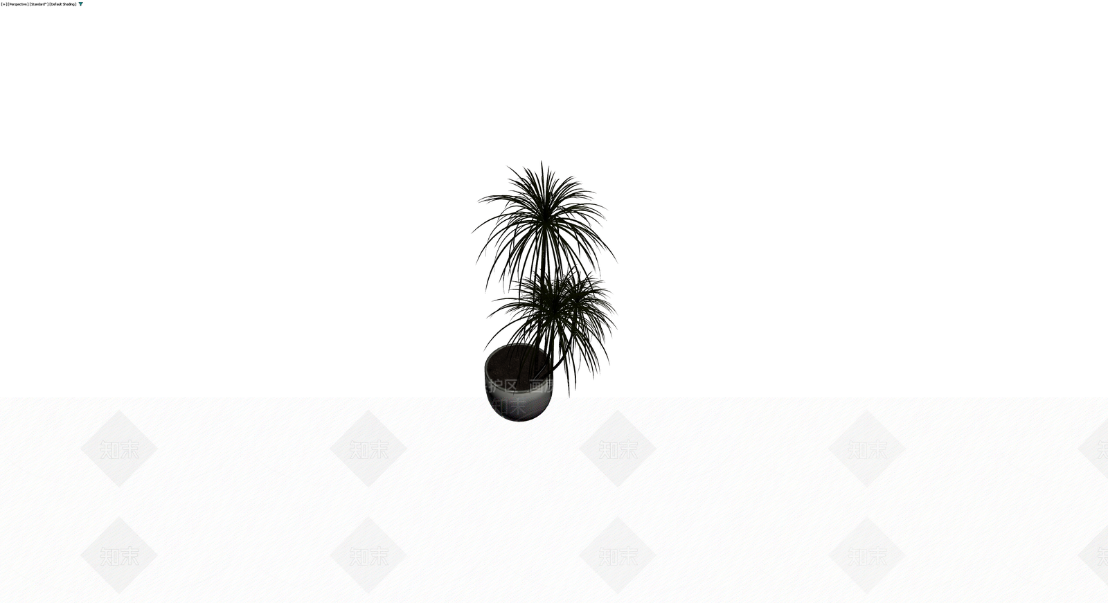 盆栽植物带盆3D模型下载【ID:1230341585】