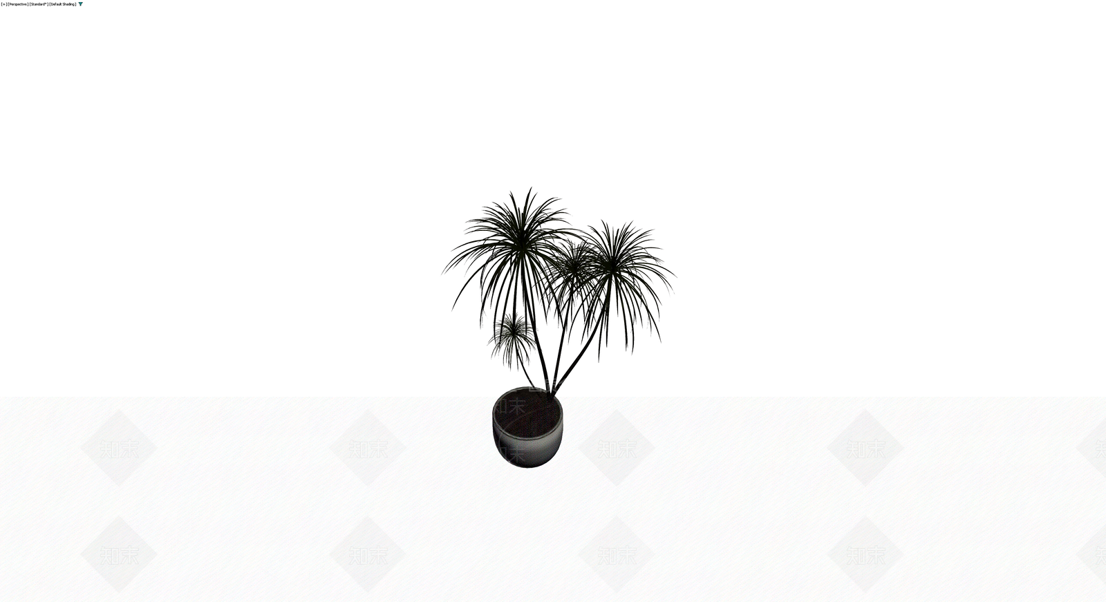 盆栽植物带盆3D模型下载【ID:1230341585】