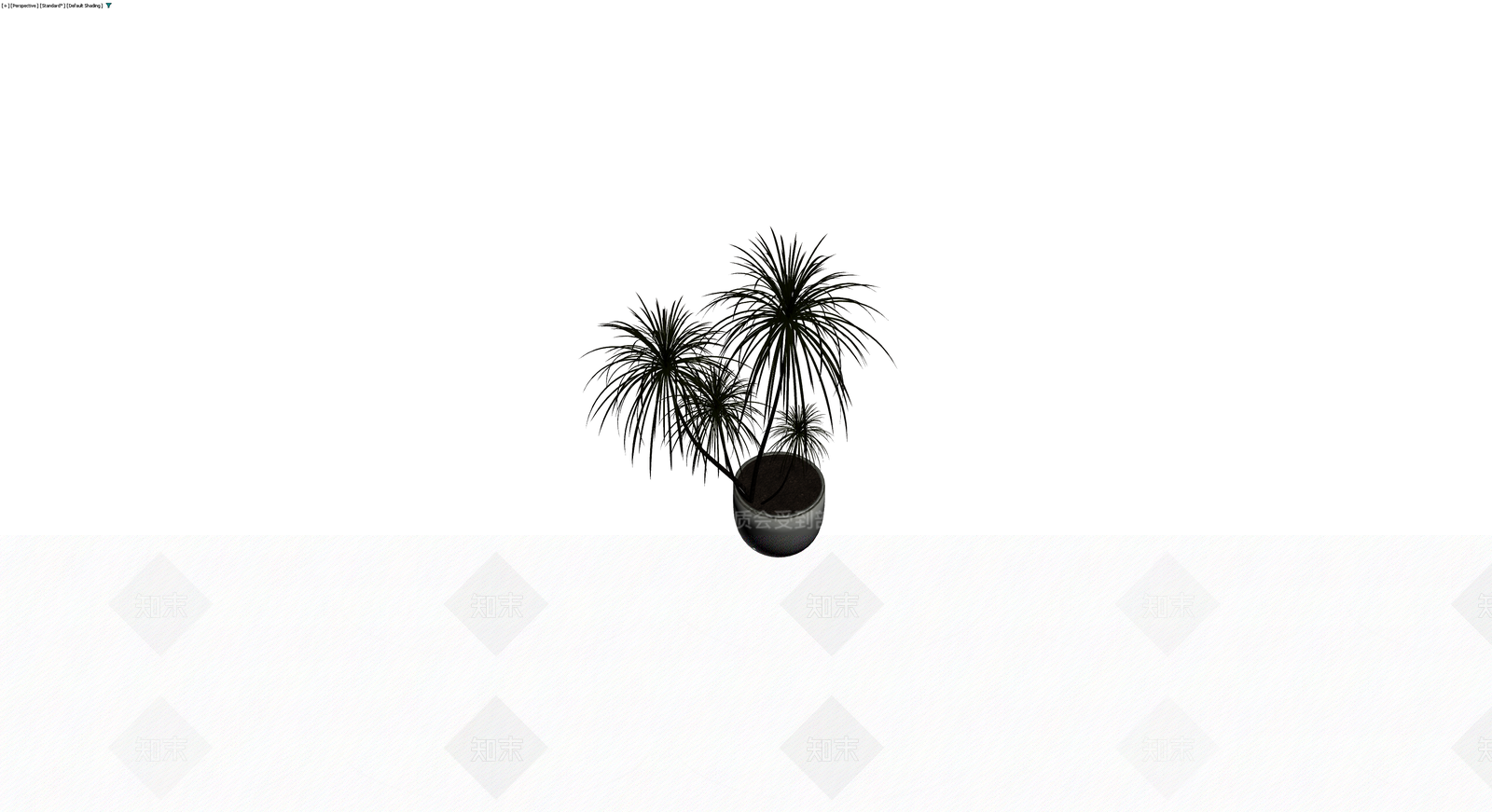 盆栽植物带盆3D模型下载【ID:1230341585】