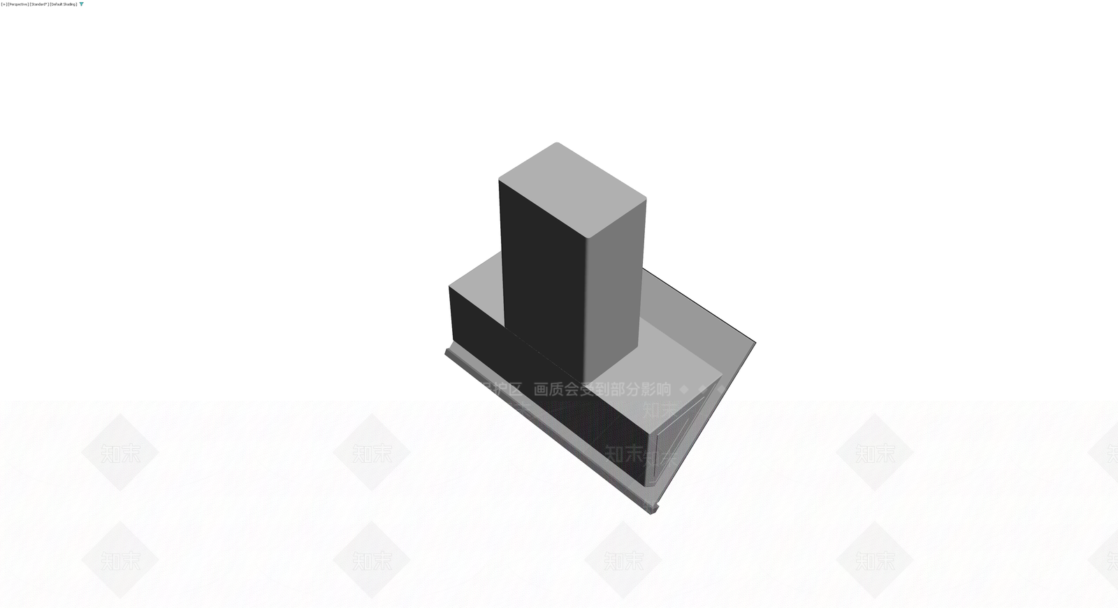 侧吸式抽油烟机灰模3D模型下载【ID:1229981192】