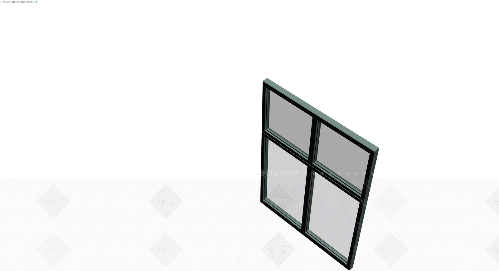 四格窗成品模型3D模型下载【ID:1230661771】