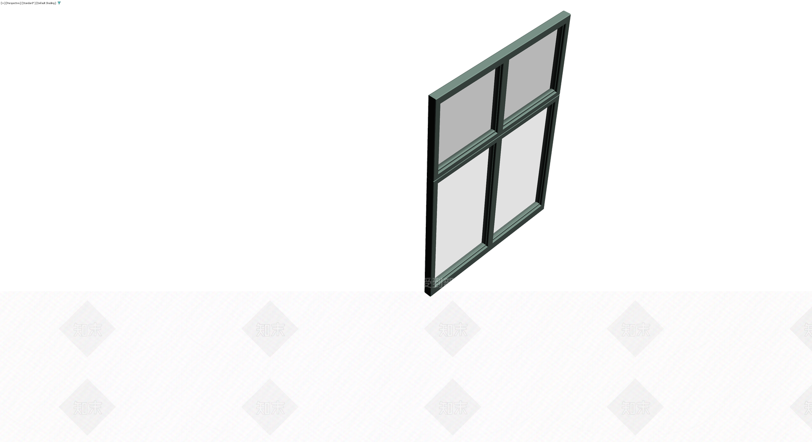 四格窗成品模型3D模型下载【ID:1230661771】