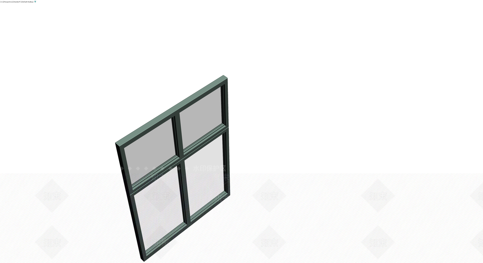 四格窗成品模型3D模型下载【ID:1230661771】