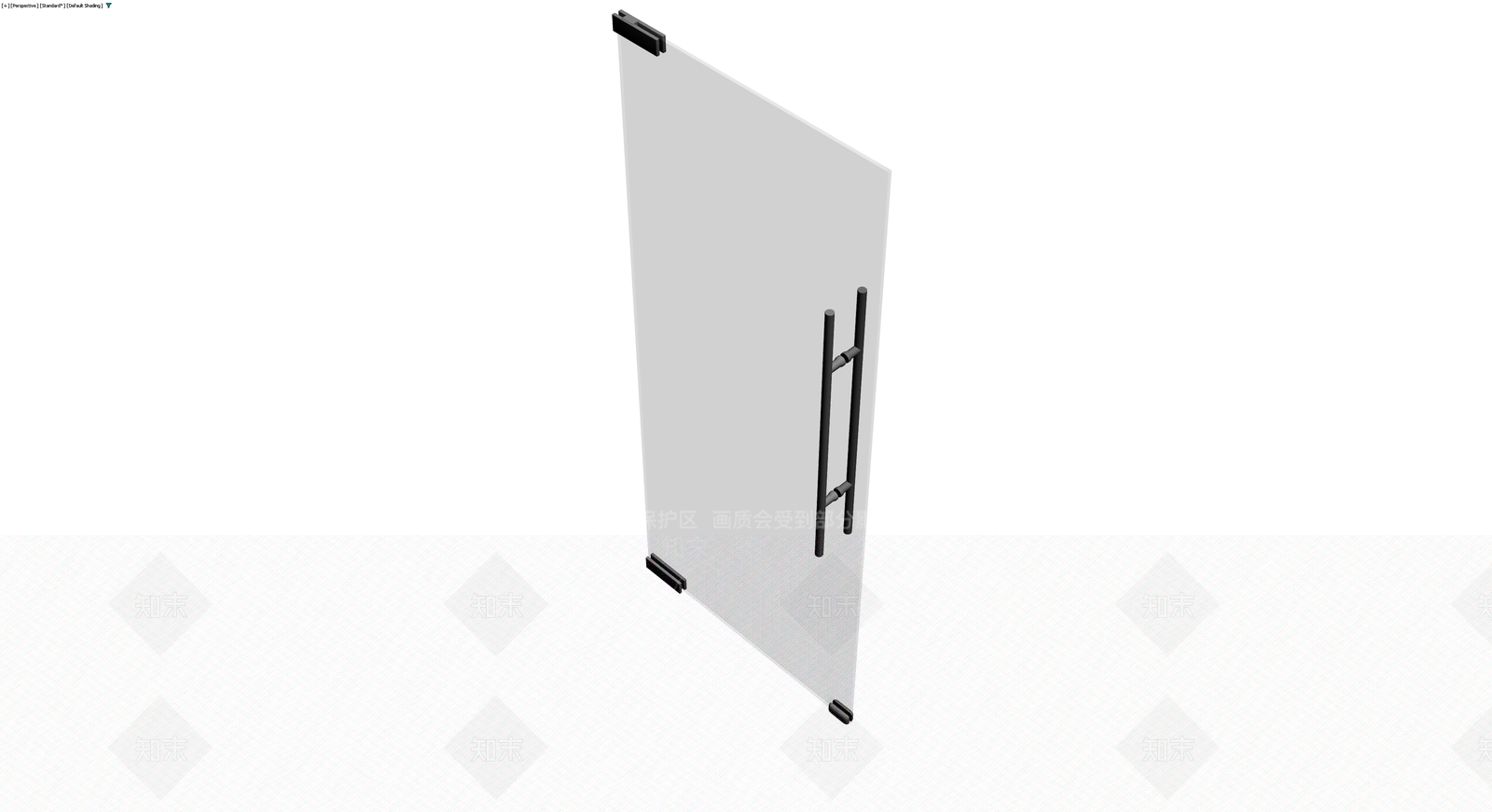 磨砂玻璃门体模型3D模型下载【ID:1230666352】