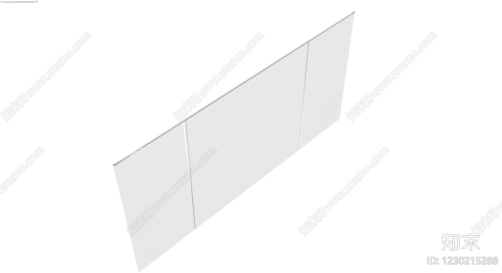 三扇联动百叶窗3D模型下载【ID:1230215288】