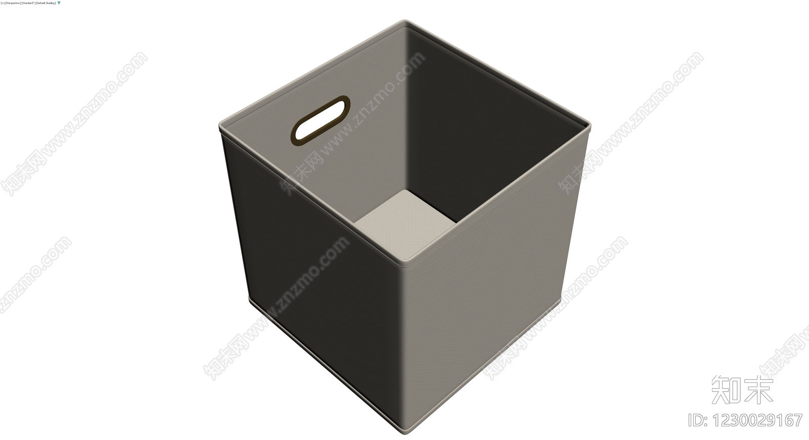 双拼纹理收纳盒3D模型下载【ID:1230029167】