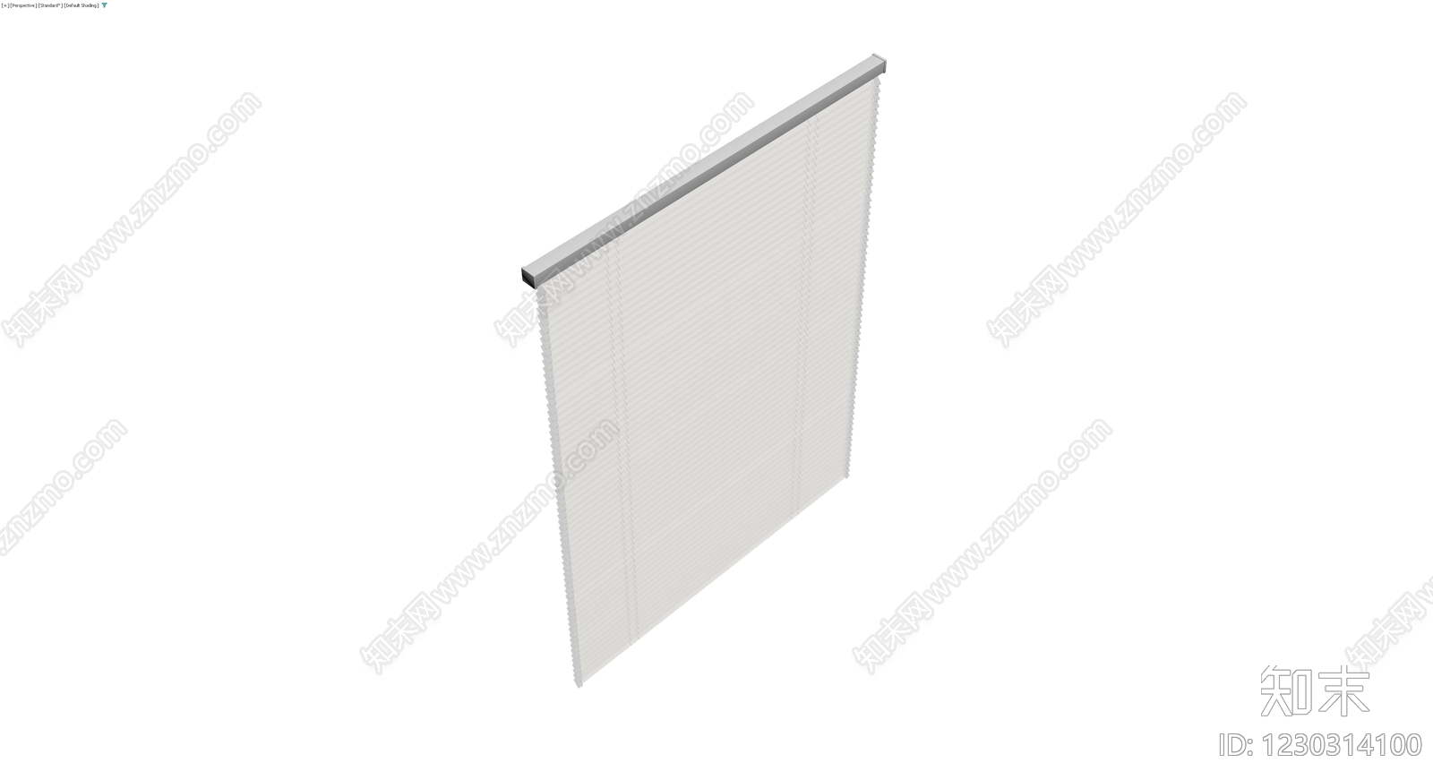 灰色百叶窗组件3D模型下载【ID:1230314100】