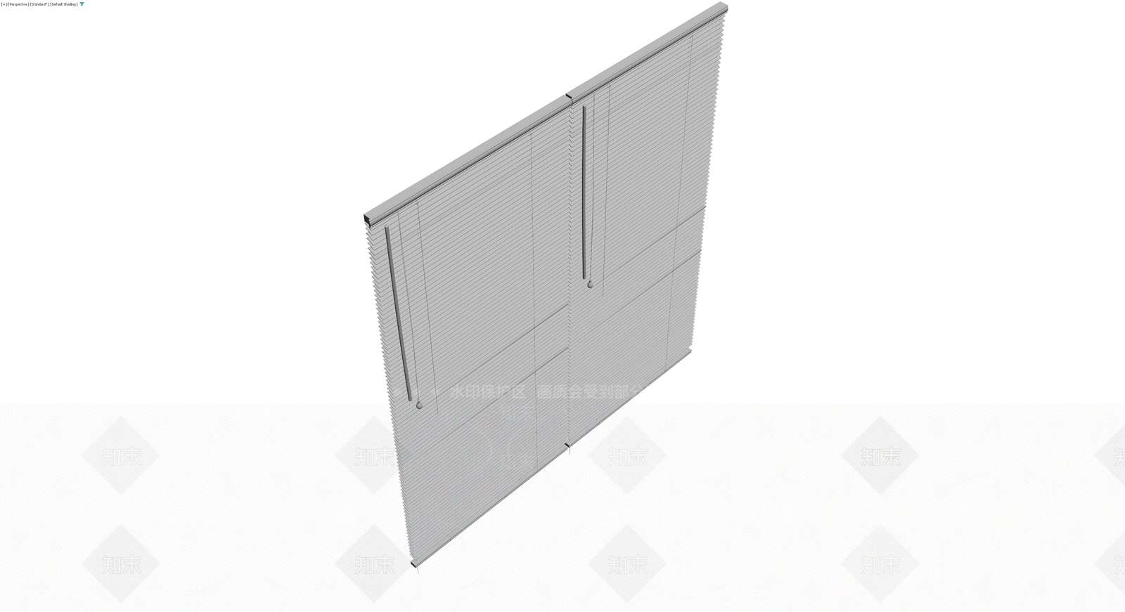灰色百叶窗模型3D模型下载【ID:1230597367】