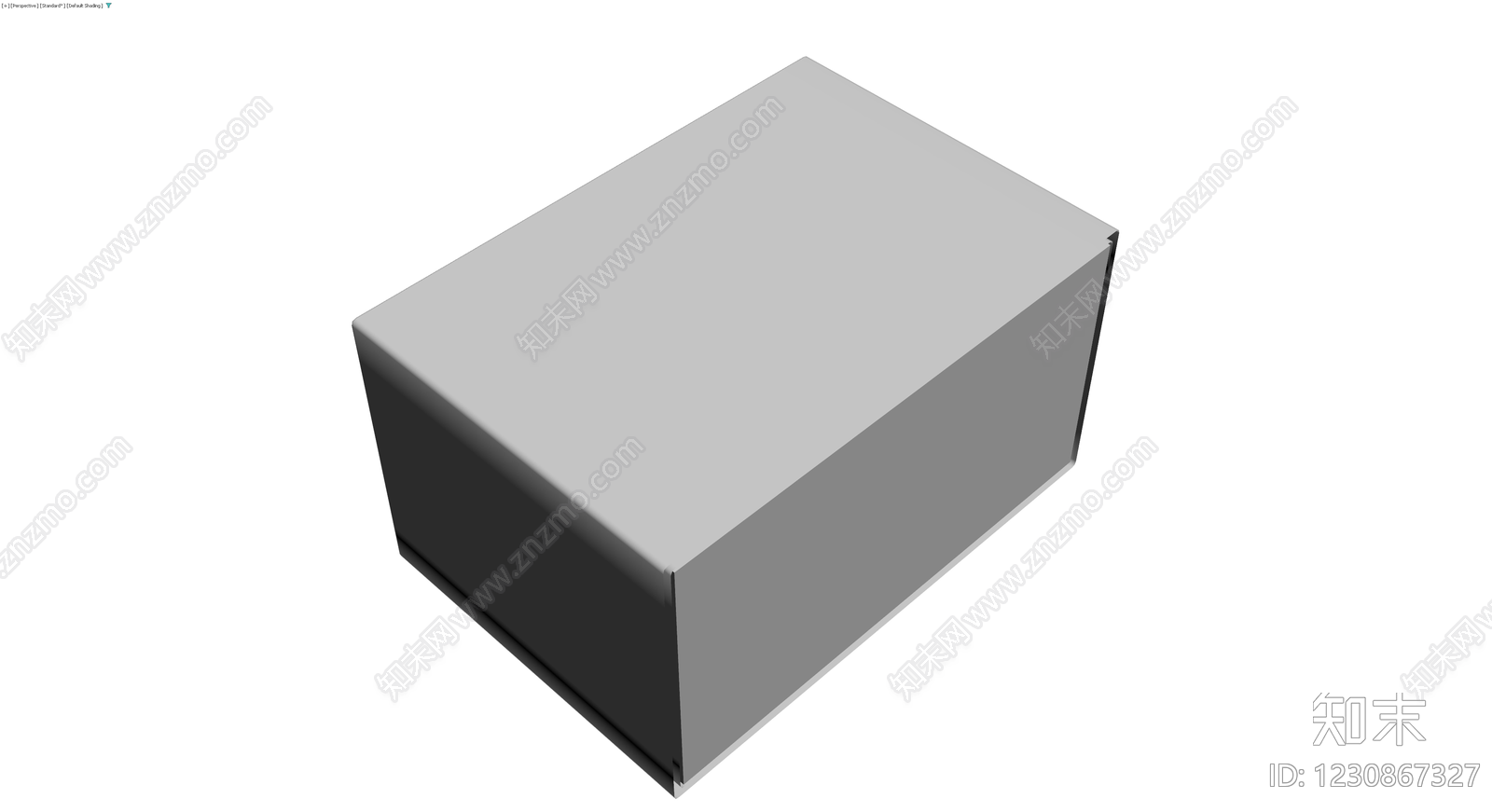灰色抽屉柜灰模3D模型下载【ID:1230867327】