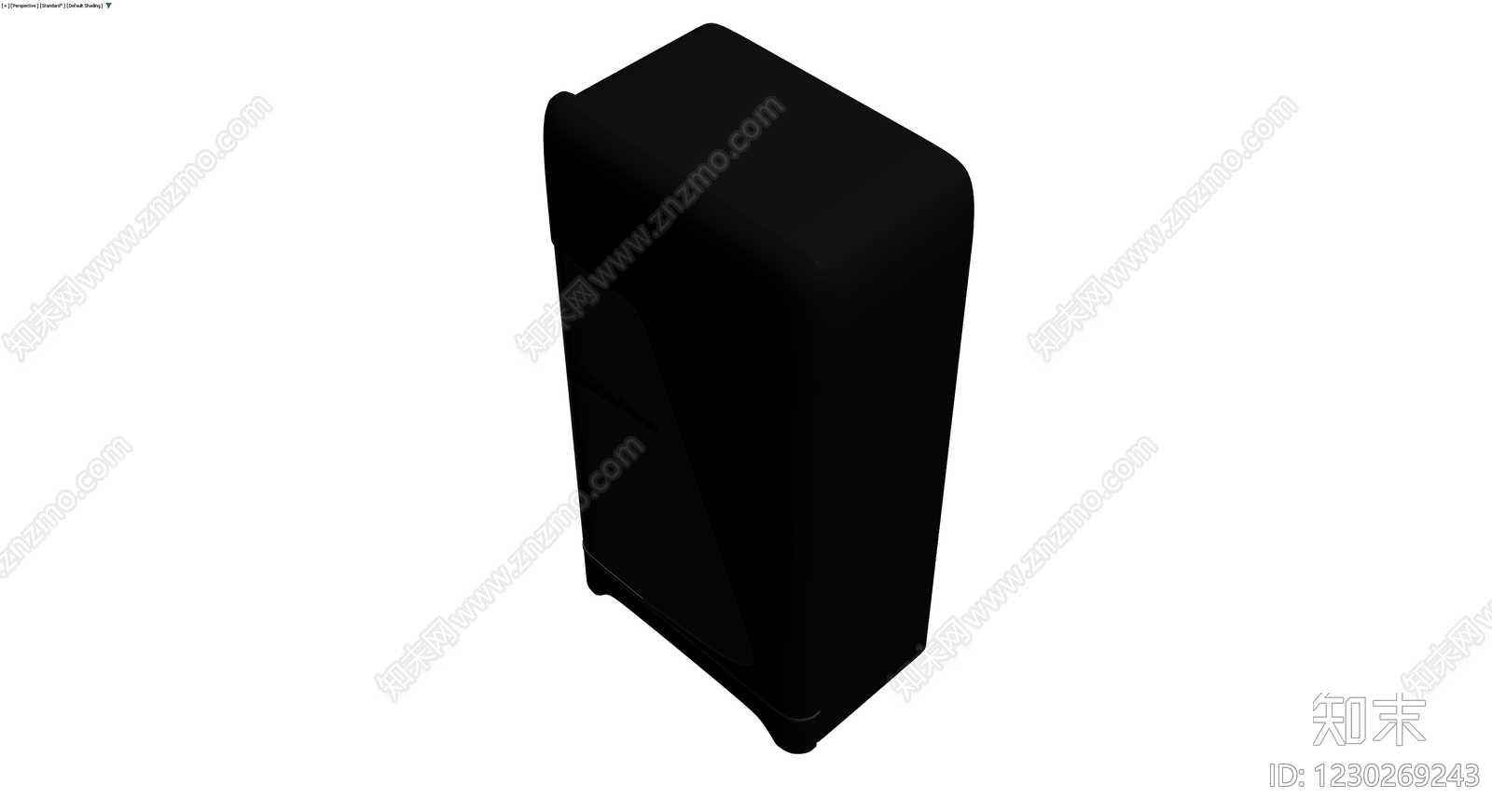 黑灰配色柜体模型3D模型下载【ID:1230269243】