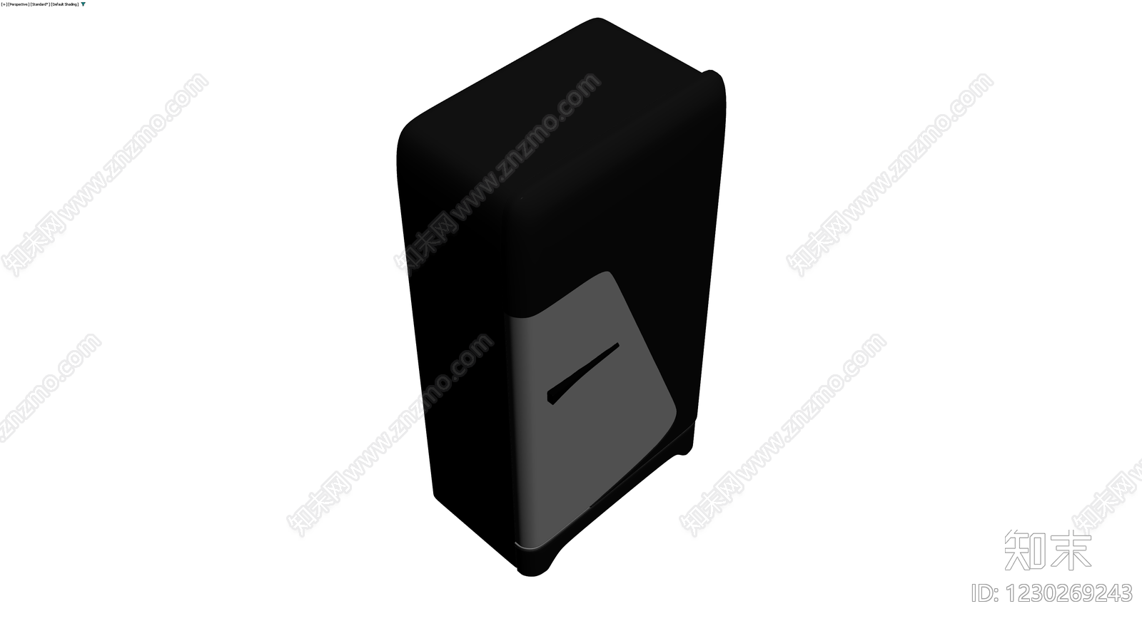 黑灰配色柜体模型3D模型下载【ID:1230269243】