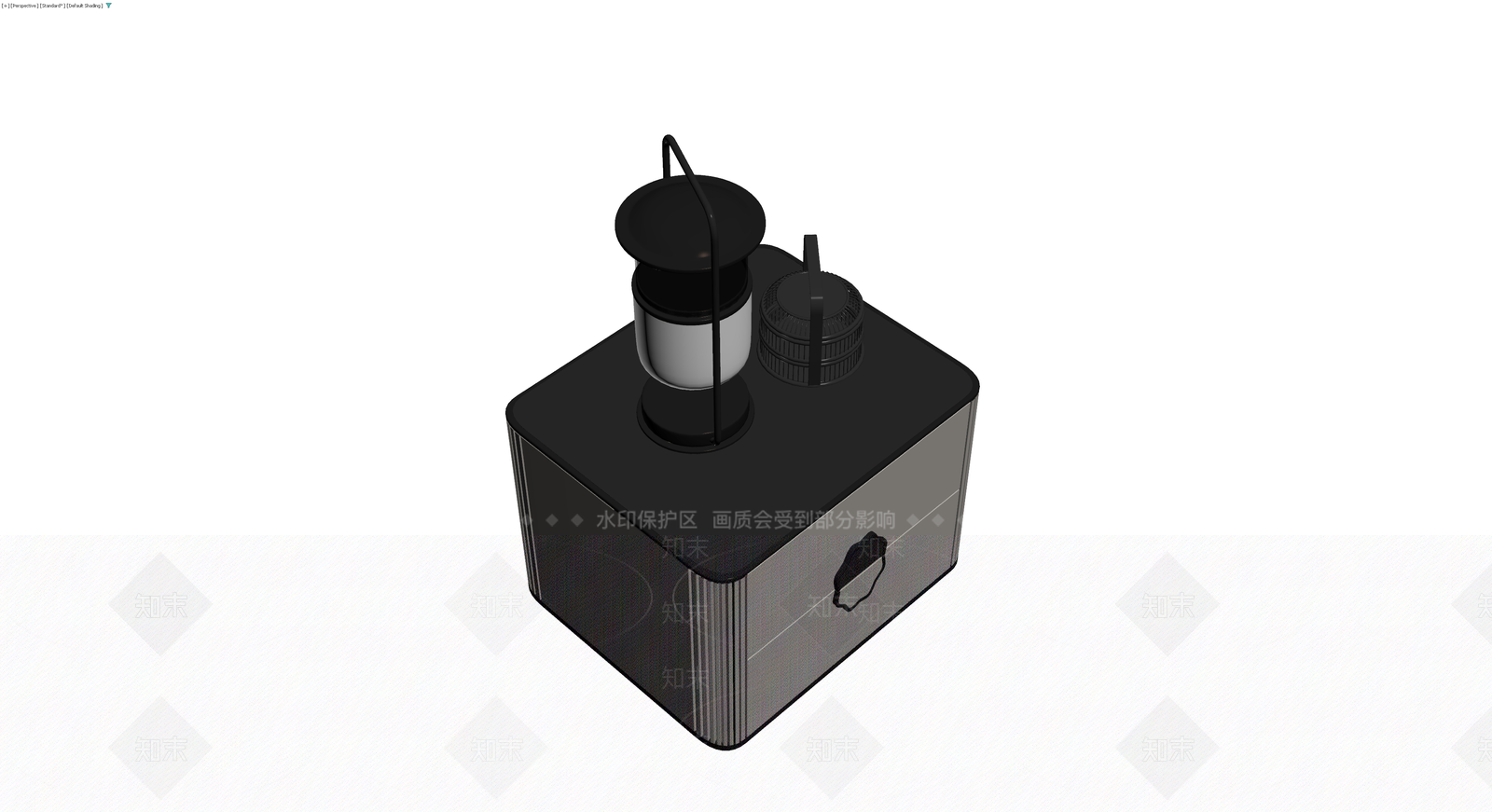 复古风格床头柜组合3D模型下载【ID:1230534985】