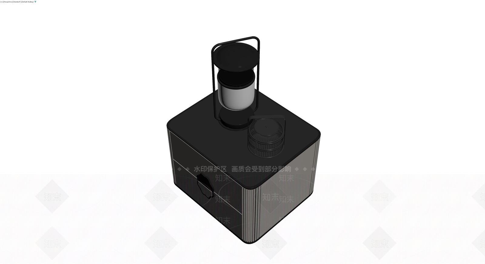 复古风格床头柜组合3D模型下载【ID:1230534985】