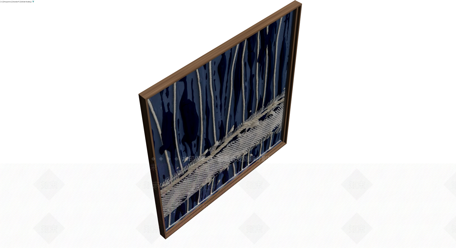 绳艺装饰挂画3D模型下载【ID:1229849114】