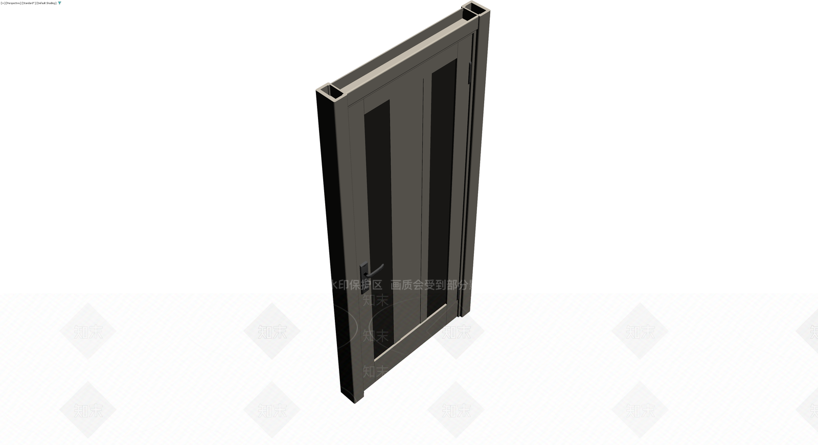 现代风格成品门体3D模型下载【ID:1230440918】