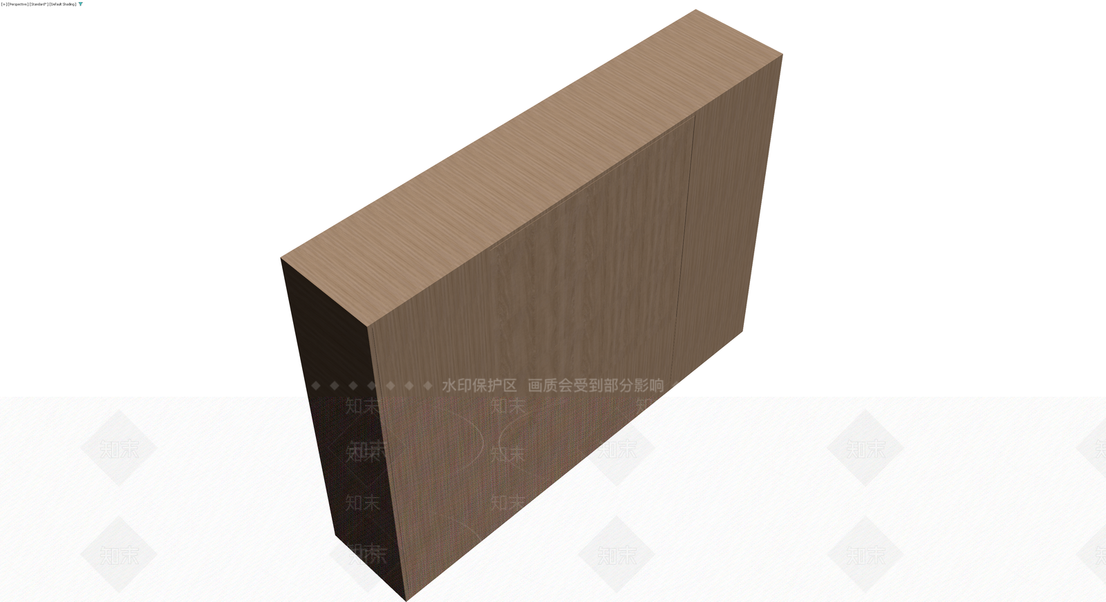 木纹储物柜3D模型下载【ID:1230320412】